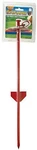 Four Paws Roam About Dog Tie-out Stake Red 1EA/23 In. Fixed Price $12.99.
