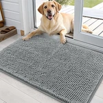 Olanly Dog Door Mat For Muddy Paws 36X24, Absorbs Moisture And Dirt, Absorben.... Fixed Price $32.06.