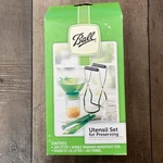 New Ball 4 Pc Utensil Set For Canning & Preserving. Fixed Price $19.99.