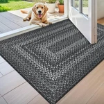 Hebe Indoor Entrance 24"X36", Thin Welcome Mats For Front Washa.... Fixed Price $43.56.