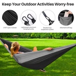 Outdoor Camping Hammock For 1-2 Person With Tree Straps & Mask 270 X 140 Cm Us. Fixed Price $15.89.