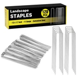 120 Pack Inch Landscape Staples 11 Gauge Galvanized Stakes Hongway Garden. Fixed Price $51.99.