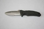 Ontario Extreme Military XM-1 Folding Knife Drop Point Blade Partially Serrated. Fixed Price $175.00.