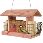 Us Cedar Hopper Bird Feeder For Outdoors Hanging, Handcrafted .... Fixed Price $47.79.