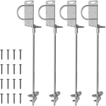Heavy Duty Ground Anchors Screw-in Trampoline Stakes With Anti-bend L-plate, Mul. Fixed Price $94.99.