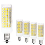 Treie 10W Led Corn Light BULB(4 PACK)E12 Count (pack Of 1), 3000K. Fixed Price $23.10.