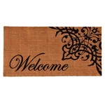 Calloway Mills 121353672 Scroll Welcome Doormat, 3' X 6', Natural/coir. Fixed Price $102.66.