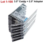 Lot 3.5" Hdd Caddy Tray 2.5" Adapter For Dell Poweredge R240 R340 R440 R540 R640. Fixed Price $700.00.
