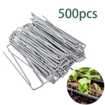 500 Pack 6" 11 Gauge Landscape Staples Garden Stakes Galvanized Sod. Fixed Price $33.59.