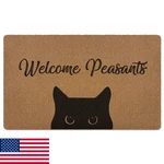Xldlioo Funny Black Cat Welcome Mat 30X17 For Indoor Outdoor, Lover Gift. Fixed Price $38.98.