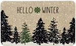 Whomeaf Christmas Black Tree - Winter Forest Snowflake Xmas 17X. Fixed Price $23.97.