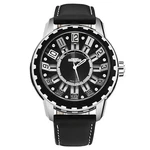Dewitt Men's 'academia Slide' Black Dial Titanium Bezel AC.SLD.004 Rpb. Fixed Price $15500.00.