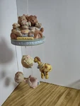 Ceramic Teddy Bear & Animal Sweet Dreams Wind Chimes Nursey Mobile Leg Clappers. Fixed Price $35.60.