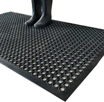Uniboho Outdoor Rubber Floor Mats Anti Slip Restaurant 60X35 Inches, Black. Fixed Price $87.97.