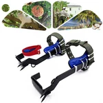 Upgraded Tree/pole Climbing Spike Set Safety Belt Strap Rope Adjustable Steel. Fixed Price $43.99.