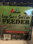 Heath S-4 Outdoor Products Large Suet & Seed Cake Feeder For Wild Birds. Fixed Price $24.99.