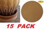 Vigoro 8 In. 100% Cork Mat Planter Saucer For Ceramic Base (15 Pack). Fixed Price $29.98.