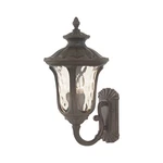 Used Livex Lighting 7656-58 Oxford 3 Outdoor Wall Lantern Traditional. Fixed Price $288.97.