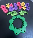 Build Bouquet Flower Garden Pretend Play Motor Skills Stem 30 Piece Green Toy. Fixed Price $5.01.