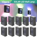 Solar Power 2 Led Wall Mount Light Outdoor Garden Path Way Fence Yard Patio Lamp. Fixed Price $53.19.