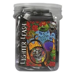 30 Tatto Lighter Leash Retractable Assorted Colors , One Jar. Fixed Price $68.00.