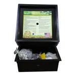 Worm Factory 3 Tray Black Composter, System For Home Food Waste. Fixed Price $99.95.