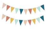 2 Pieces Boho Rainbow Pennant Banner For Classroom Decoration, Pre-strung. Fixed Price $16.50.