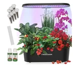Trecaan Indoor Herb Garden Kit, Hydroponics Growing System, 7 Pod Veggie Flower. Fixed Price $49.95.