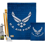 Breeze Decor Air Garden House Flag - Kit Armed Forces Usaf United. Fixed Price $130.09.