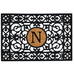 Calloway Mills 160012436N Rubber Monogram Insert Doormat X Letter. Fixed Price $94.10.