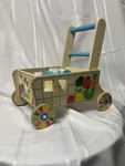 Melissa & Doug Wooden Shape Sorting Grocery Cart Pretend Play Toy. Fixed Price $60.00.