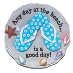 Spoontiques 13149 Beach/sandals Stepping Stone. Fixed Price $37.90.
