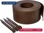 Amazon Basics Flexible Landscape Edging Coil For Garden Border, Flower Beds, Law. Fixed Price $40.96.