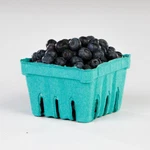 Pactiv Garden Party Berigard Berry Basket Molded Fiber Green, 1 Qt. 297/CASE. Fixed Price $75.08.