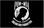 Pow-mia Single Reverse Flag Usa-made, X 6 Feet (model 377994). Fixed Price $84.15.