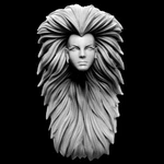 Marvel Legends Custom Outback Storm Head Cast Unpainted.. Fixed Price $25.00.