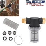 Garden Hose Inlet Filter Inline Water Pressure Washer Washing Machine Tool Kit. Fixed Price $10.50.