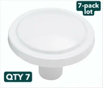 Amerock BP3443GW Contemporary Kitchen Cabinet Knob 1-1/4" Diameter White. Fixed Price $13.69.