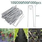 6" Landscape Sod Staples Sturdy Garden Stakes Weed Barrier Fabric Pins. Fixed Price $62.64.