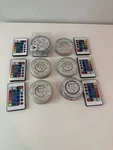 6 Pack Kohree Submersible Lights, Rgb Multi Colors, Remote Controlled. Fixed Price $19.00.