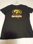 Ncaa Iowa Hawkeyes Women's Xlarge Short Sleeve - Shirt Top Rivalry Threads 91. Fixed Price $5.95.