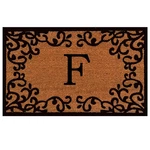 Calloway Mills 180022436F Chateaux Monogram Doormat 24X36 Letter. Fixed Price $49.43.