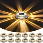 Solar Driveway Deck Dock Marine LIGHTS,16 Pack Ground Us Ship. Fixed Price $133.57.