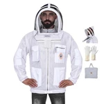 Beekeeper Ultra Ventilated 3 Layer Mesh Beekeeping Jacket Veil White Large. Fixed Price $74.99.