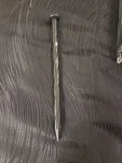 Inslat 79-PACK 8 Inch Black Plastic Spiral Pointed Garden Stakes For Landscape. Fixed Price $10.00.