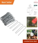 10 Inch Galvanized Landscape Staples Pack Of 50 Yard Garden Stakes For Weed B.... Fixed Price $32.98.