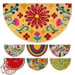 Lua Vika Flowery Welcome Doormat, Outdoor/indoor 16''X27.5''. Fixed Price $63.98.