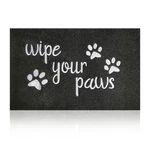 Hlfmvwe Welcome Mats For Front Door Wipe Your 18"X28", A-paws-black. Fixed Price $27.99.