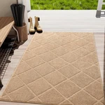 Lochas Beige Indoor Mat 35X59 Inch, Rubber Backing, Washable Absorbent C.... Fixed Price $52.04.