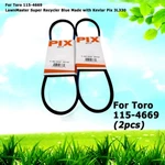 2 For Toro 115-4669 Lawnmaster Super Recycler Blue Made With Kevlar Pix 3L330. Fixed Price $25.99.